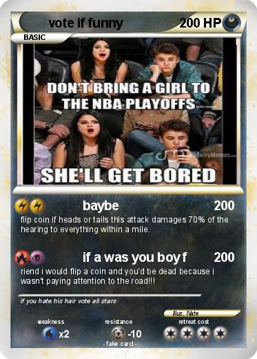 Pokemon vote if funny