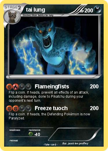 Pokemon tai lung