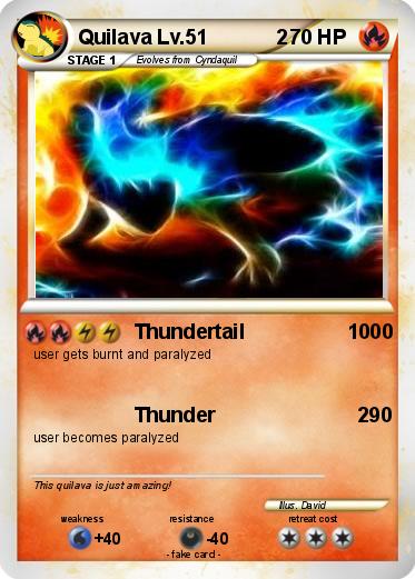 Pokemon Quilava Lv.51            2