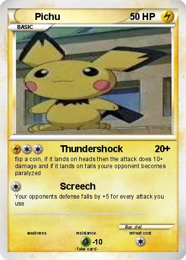 Pokemon Pichu