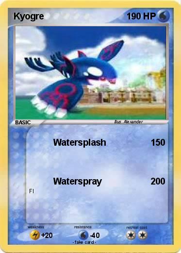 Pokemon Kyogre