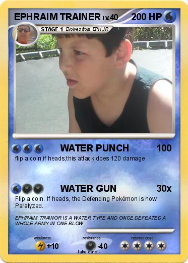 Pokemon EPHRAIM TRAINER