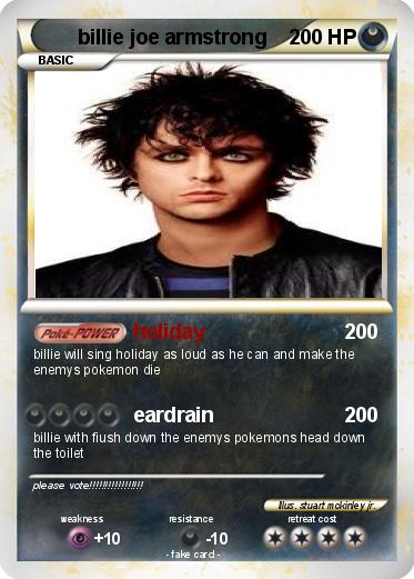 Pokemon billie joe armstrong