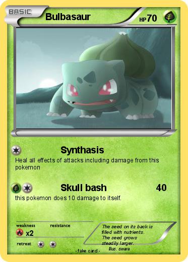 Pokemon Bulbasaur