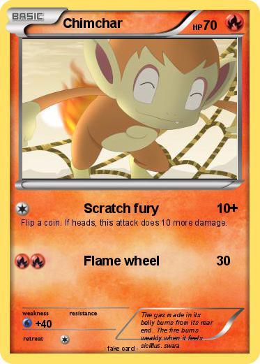 Pokemon Chimchar
