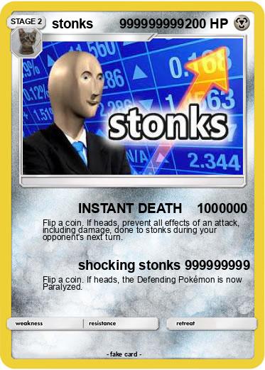 Pokemon stonks       999999999