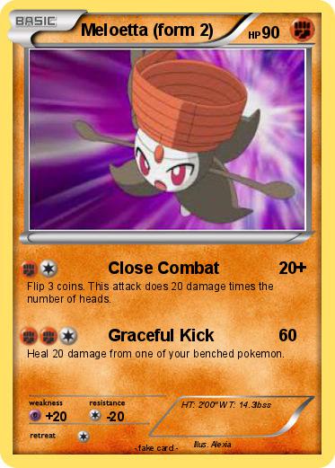 Pokemon Meloetta (form 2)