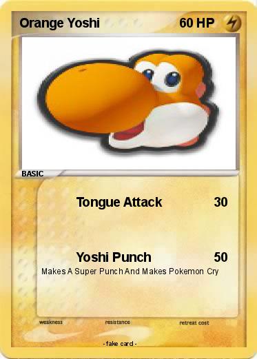 Pokemon Orange Yoshi