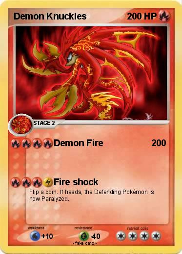 Pokemon Demon Knuckles