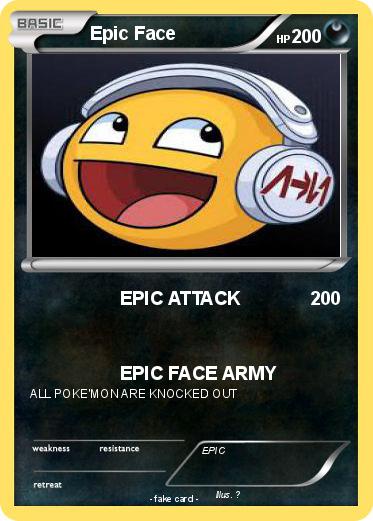 Pokemon Epic Face