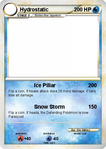 Pokemon Hydrostatic