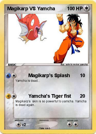 Pokemon Magikarp VS Yamcha