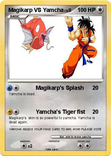Pokemon Magikarp VS Yamcha