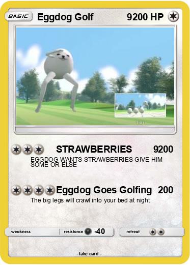Pokemon Eggdog Golf             9