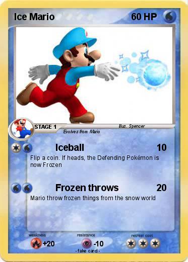 Pokemon Ice Mario