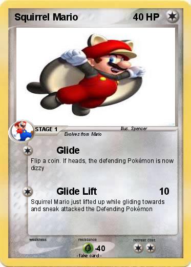 Pokemon Squirrel Mario