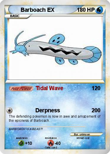 Pokemon Barboach EX