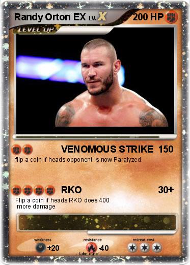 Pokemon Randy Orton EX