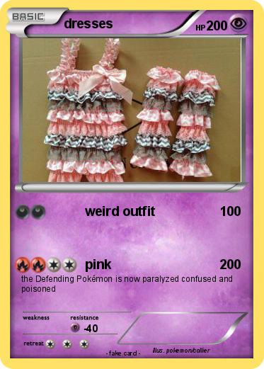 Pokemon dresses