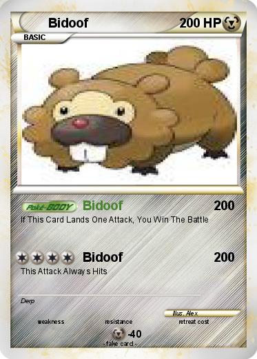 Pokemon Bidoof