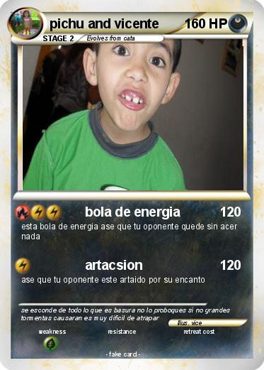 Pokemon pichu and vicente