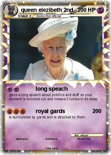 Pokemon queen elezibeth 2nd