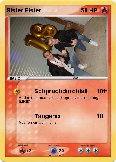 Pokemon Sister Fister