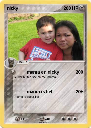 Pokemon nicky