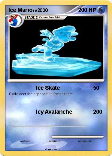 Pokemon Ice Mario