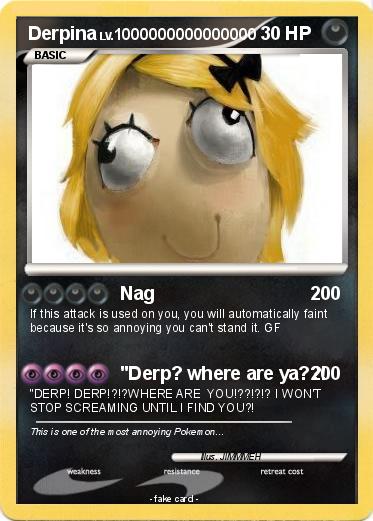 Pokemon Derpina