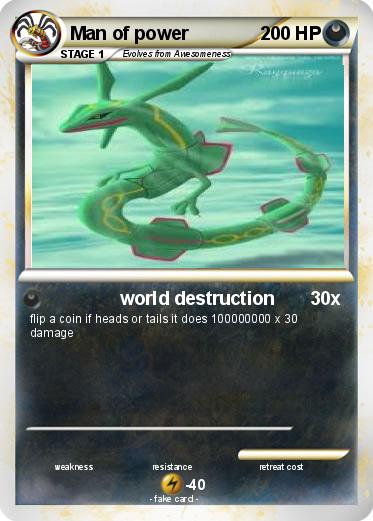 Pokemon Man of power