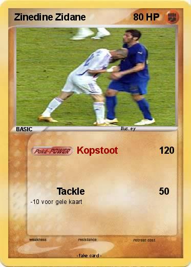 Pokemon Zinedine Zidane