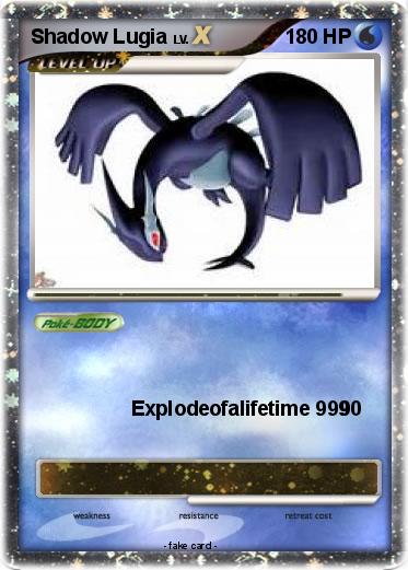 Pokemon Shadow Lugia