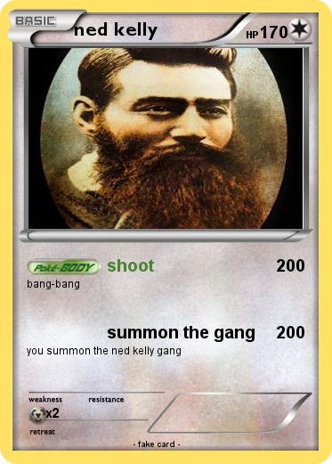 Pokemon ned kelly