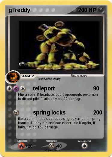Pokemon g freddy