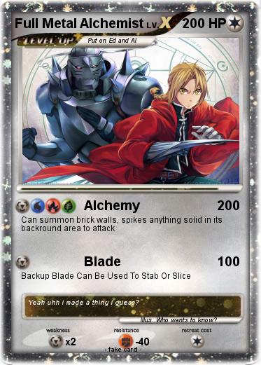 Pokemon Full Metal Alchemist