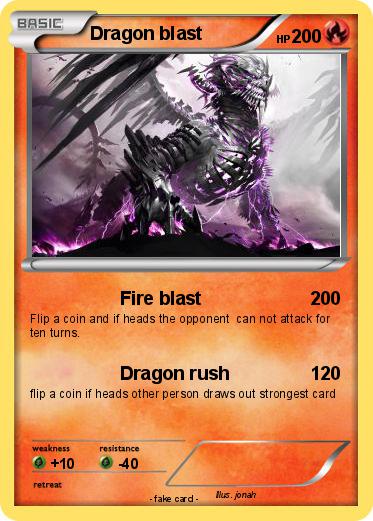 Pokemon Dragon blast