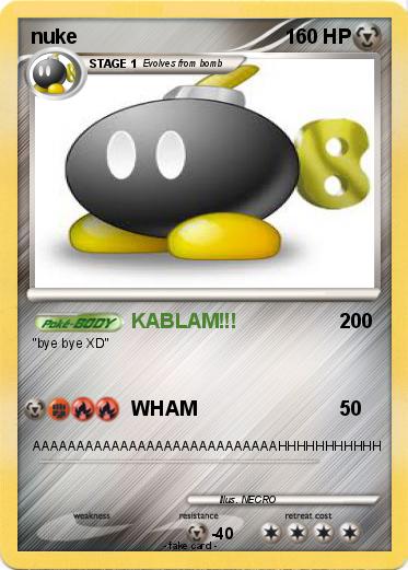 Pokemon nuke