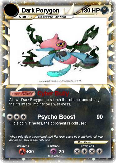 Pokemon Dark Porygon
