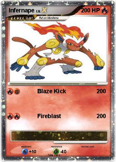 Pokemon Infernape