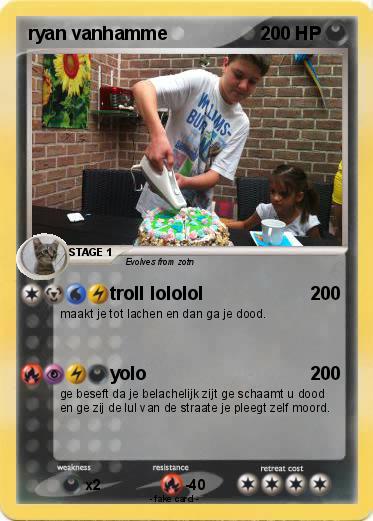 Pokemon ryan vanhamme