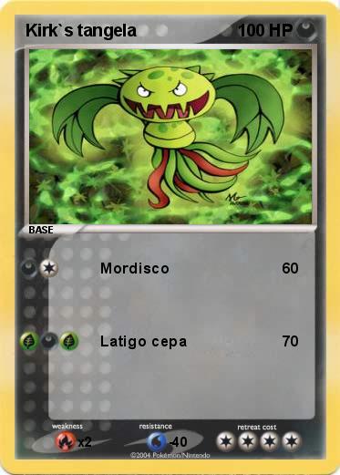 Pokemon Kirk`s tangela