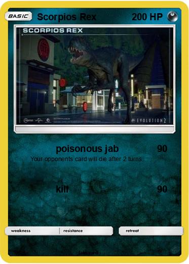Pokemon Scorpios Rex