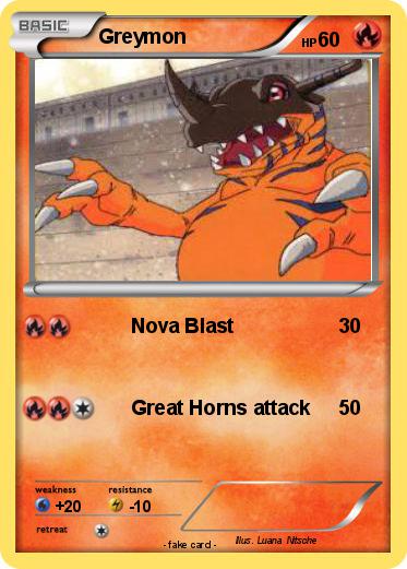 Pokemon Greymon