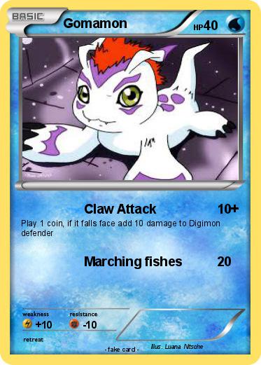 Pokemon Gomamon