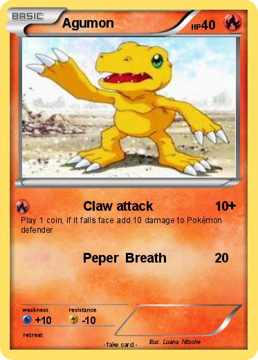 Pokemon Agumon