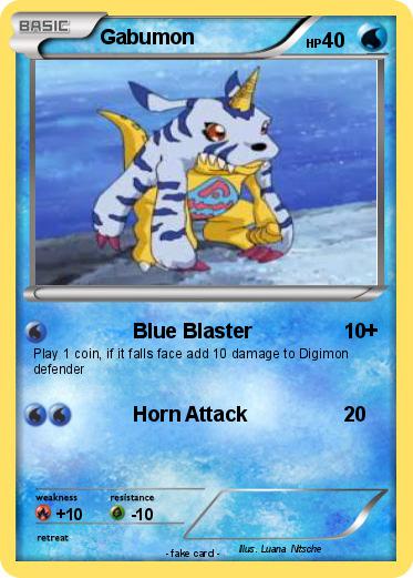 Pokemon Gabumon