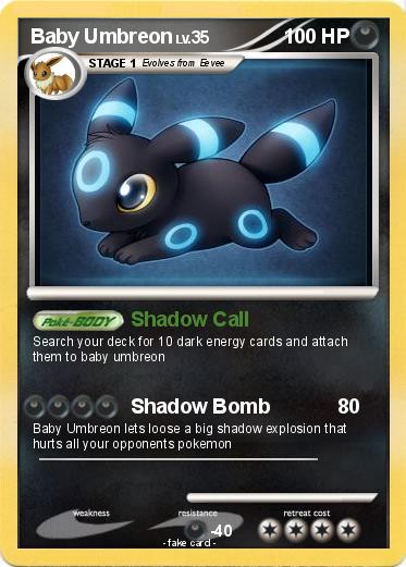 Pokemon Baby Umbreon