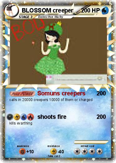 Pokemon BLOSSOM creeper
