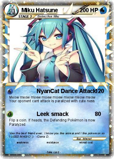 Pokemon Miku Hatsune